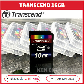 Thẻ Nhớ SDHC Transcend 16GB Class 10