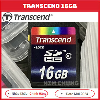 Thẻ Nhớ SDHC Transcend 16GB Class 10