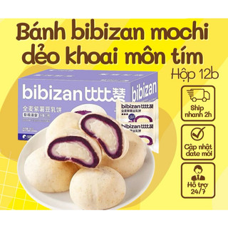 Bánh Mochi Đậu Nành Khoai Môn Tím Bibizan
