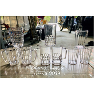 CỐC NHỰA UỐNG BIA, TRÀ ĐÁ, NƯỚC MÍA GIẢI KHÁT CHẤT LIỆU MEKA TRONG NHẸ, THANH LỊCH