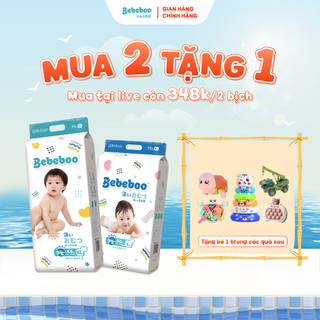 Combo 2 bịch tã/bỉm dán/quần bebeboo nhật bản chính hãng, thấm hút tốt, đủ size - bấm deal sốc chọn quà
