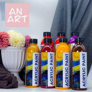 Màu Acrylic 3D - 5D 330ml Vẽ Tranh , Vẽ Canvas , Tô Tượng , Vẽ Vải , Custom , v.v. ... Bảng Màu 2