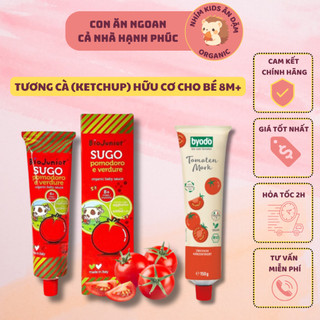 [Date T3/2025] Sốt (Tương) Cà Chua Hữu Cơ BioJunior/Byodo Ý 150g