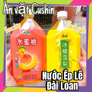 Nước lê đài loan, nước ép lê, nước ép đào, nước ép hoa quả kangsfu chai 1000ml