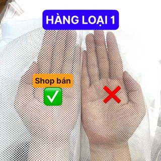 Vải Tuyn Lưới Cotton Chống Muỗi Côn Trùng, Dùng May Màn Hàng Loại 1 Dai Bền