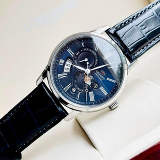 Đồng hồ nam dây da orient sun and moon gen 3 ra-ak0011d10b