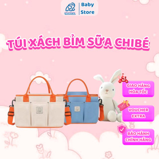 Túi xách bỉm sữa chibé _ túi xách đa năng dành cho mẹ bỉm sữa chibé