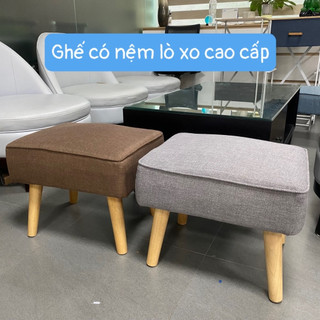 Ghế Nệm Sofa THA Có Lò Xo Sang Trọng Chắc Chắn Êm Ái 50x40xH40cm