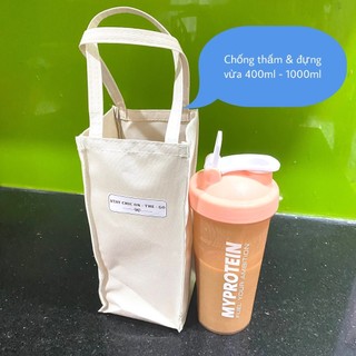Túi Đựng Bình Nước Chống Thấm Chất Vải Oxfort Sang Trọng 400-1000ml
