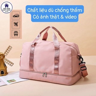  Túi Du Lịch Thể Thao M.A.N.I.Y Gym Chất Dù Dai Chống Thấm Nước & Xước Có Ngăn Để Giày Cỡ Lớn 