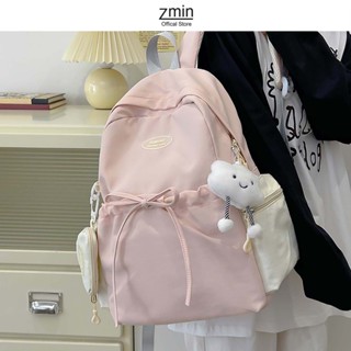 Balo nơ thời trang nữ đi học Zmin, đựng vừa laptop 14inch, A4 - Z119