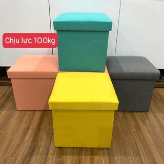 Ghế Ngồi Đựng Đồ Đa Năng THA Hàng VN Cứng Cáp Chịu Trọng Lực 100kg
