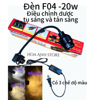 Đèn Led Rọi Kaokui KK04 20W - 3 Chế Độ Sáng - Có Chỉnh Tụ Sáng | Led Rọi Thế Hệ Mới Siêu Đẹp Cho Hồ Cá Thủy Sinh, Biotop