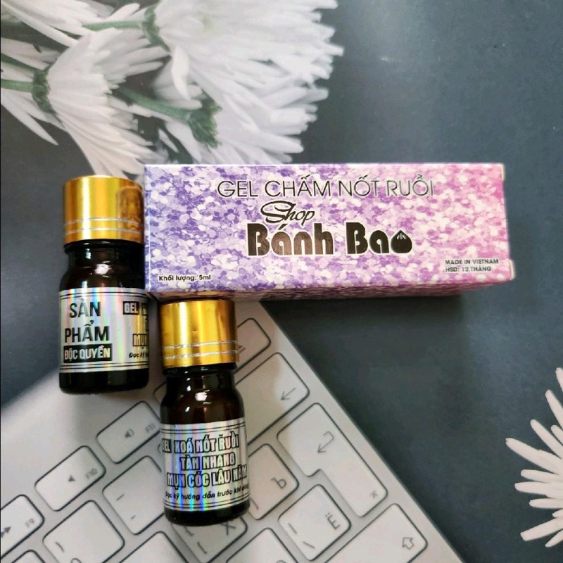 Combo Gel Tẩy Nốt Ruồi BB & Kem Nghệ Ngừa Sẹo