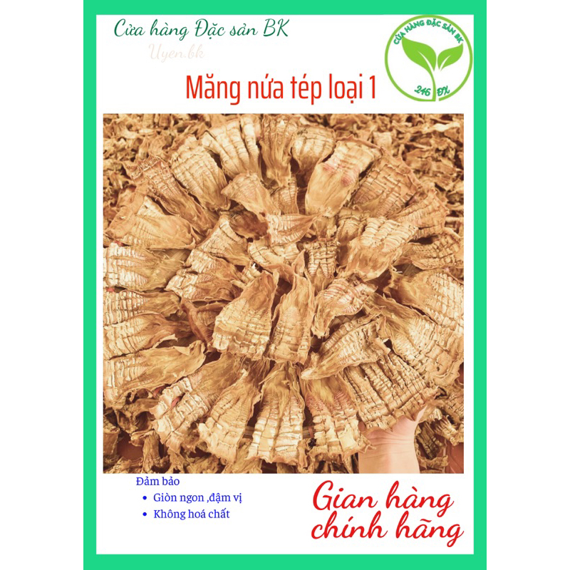 Măng nứa khô (măng nứa tép)- đặc sản Bắc Cạn