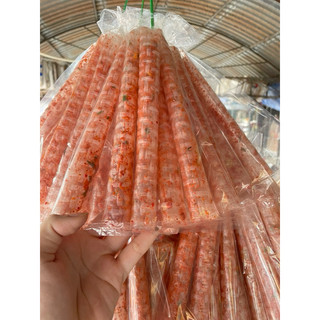 Bánh tráng ống tôm 1 xâu 10 gói