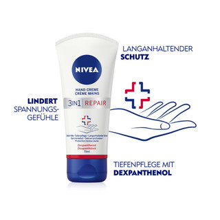 Kem dưỡng da tay cho da khô Nivea Repair 75ML Đức