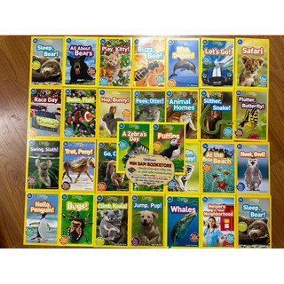 National Geographic Kids level Pre-reader (30q - Nhập khẩu tặng kèm mp3)