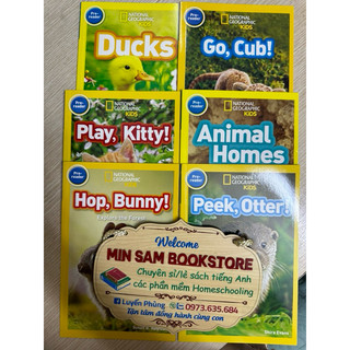 National Geographic Kids level Pre-reader (30q - Nhập khẩu tặng kèm mp3)