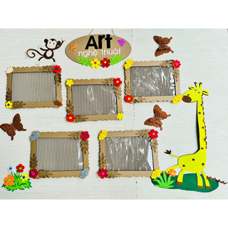 Góc Art nghệ thuật trang trí lớp học mầm non cho bé