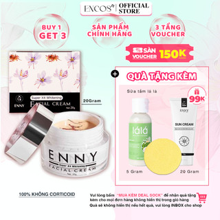 Kem Face X4 Dưỡng Trắng Da Mặt ENNY SAFFRON Dưỡng Ẩm Phục Hồi Da Ban Đêm 30 Gram