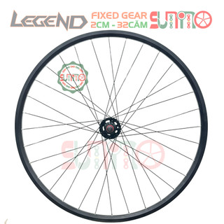 Vành bộ 2cm hub LEGEND gắn xe đạp fixed gear