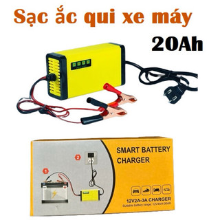  Sạc bình ắc quy xe máy 12v-2A tự động ngắt khi đầy 