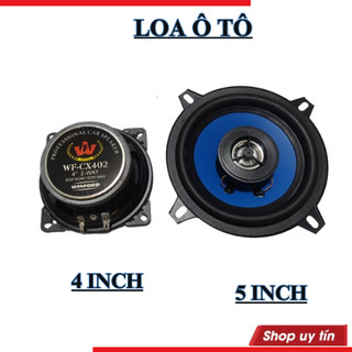 Loa oto - loa đồng trục 12cm có bass vá treble hay mê -1 chiếc
