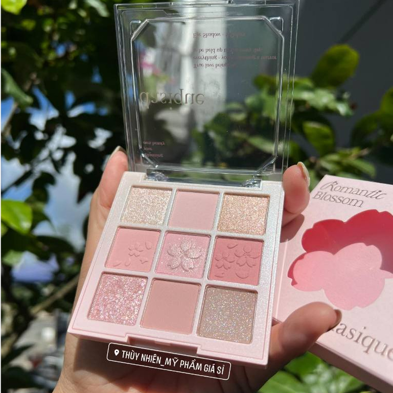Bảng Mắt Dasique  Romantic Blossom Tone Hồng Tím Hoa Anh Đào Siêu Đẹp