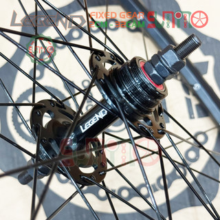 Vành bộ 2cm hub LEGEND gắn xe đạp fixed gear