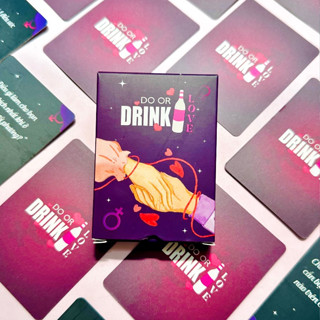 Bộ bài tình yêu cho cặp đôi boargame do or drink love thấu hiểu trò chơi couple thú vị