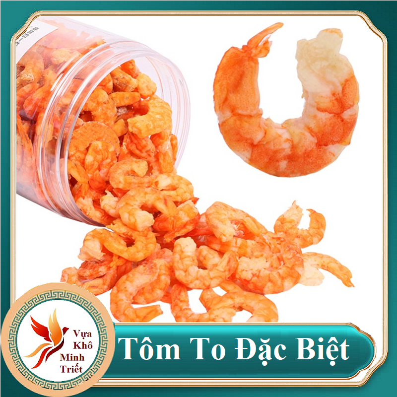 Tôm khô đất cà mau 100g- tôm khô loại 1 - tôm khô đặc sản cà mau- VỰA KHÔ MINH TRIẾT