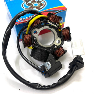 Cuộn điện 6 múi xe máy Dream - Wave, lửa 6 cục 5 lớp hàng tiêu chuẩn