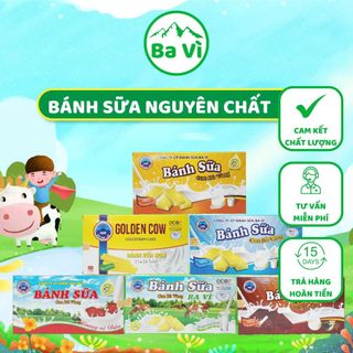 Bánh Sữa Ba Vì Nguyên Chất Con Bò Vàng