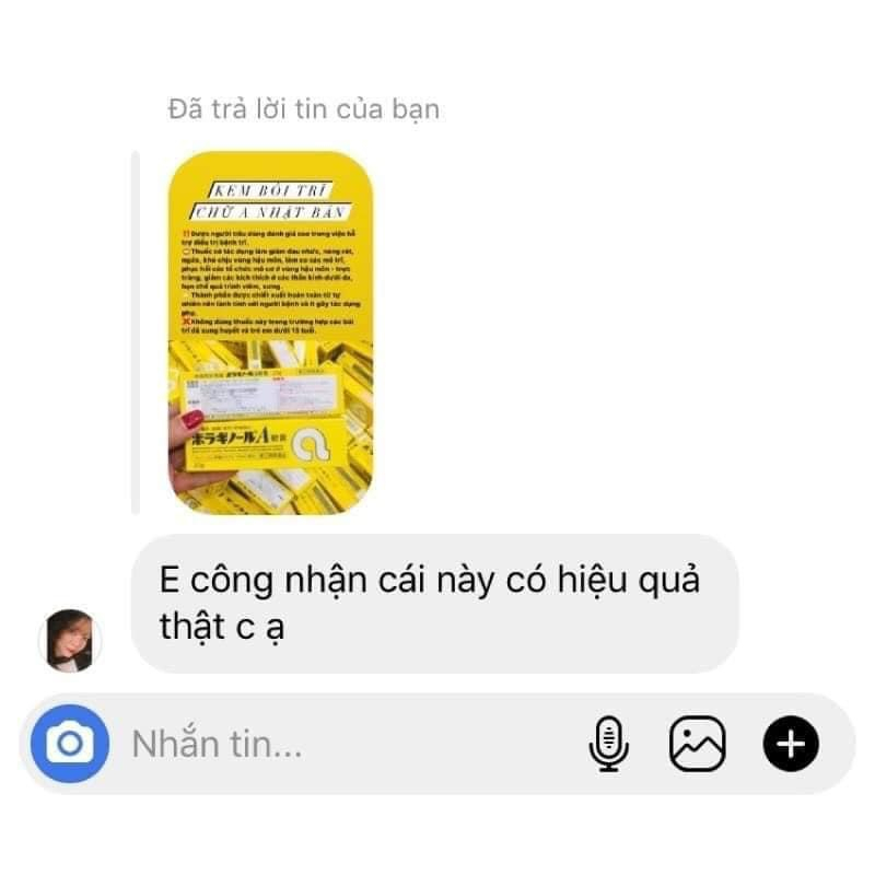 [Nội địa Nhật] Kem bôi trĩ chữ A 20g
