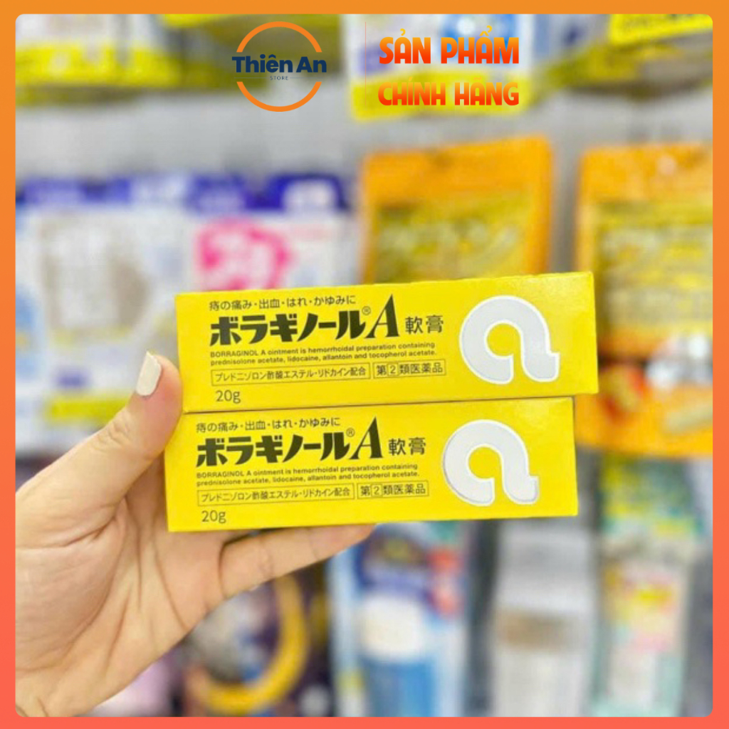 [Nội địa Nhật] Kem bôi trĩ chữ A 20g