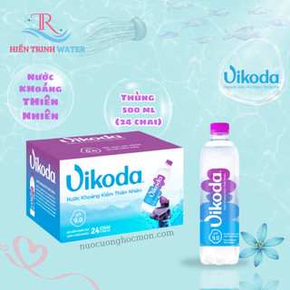 Nước khoáng kiềm vikoda 500ml - khoáng thiên nhiên khánh hòa 500ml
