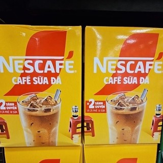 Cà phê Nescafe sữa đá 3IN1- Hộp 10 gói x 24g