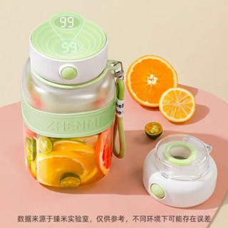 Máy Sinh Tố Cầm Tay ZHENMI 1000ml-1200ml 10 Lưỡi Xay - Bảo Hành 6 Yháng - Cáo Đeo Nơ