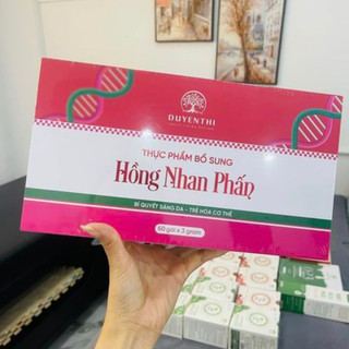 Hồng nhan phấn bách y sâm duyên thị hộp 60 gói mẫu mới