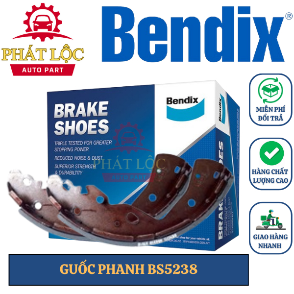 Guốc phanh sau Navara NP300 2014-2020 ( Bendix chính hãng)