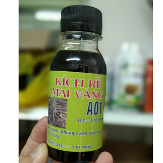 KÍCH RỄ MAI VÀNG A01 100ml - phân bón đậm đặc kích rễ cây mai vàng, hoa hồng, bonsai cây kiểng các loại