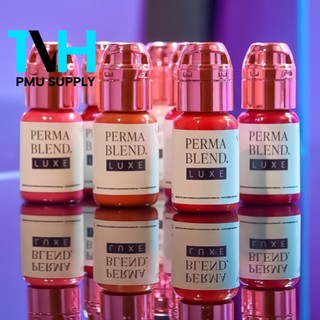  Mực PERMA BLEND LUXE USA Dung Tích 15ML Mẫu Mới Nhất Sử Dụng Phun Xăm Thẩm Mỹ Mày Môi Mí - DCPX TVH 