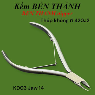 Kềm Cắt Da iNox KD03 2 Chống , Mũi Kềm Jaw14 và Jaw16