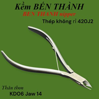 MUA 1 TẶNG 1 Kềm Cắt Da KD06 iNox Kềm Bến Thành mũi 14 và mũi 16