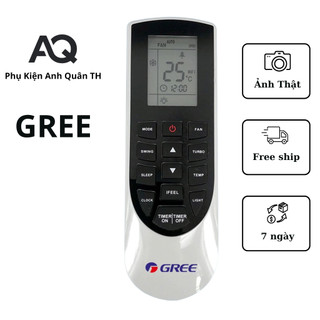 Điều khiển điều hoà Gree | Remote máy lạnh Gree Dòng GWC GWH