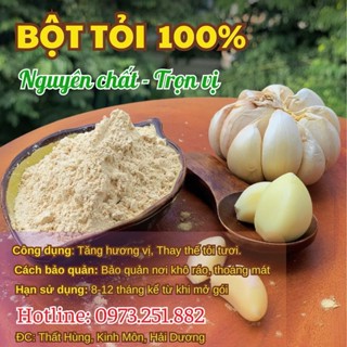 {FREE SHIP & GIÁ SỐC} 01 Kg BỘT TỎI TA - Nguyên chất LOẠI 1 đặc sản Hải Dương - hiệu Minh Quang , Thơm ngon, tiện lơi!