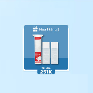 Combo QT 2 tinh chất Hydra 8ml + 1 bông tẩy trang Horus