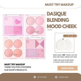 Phấn má hồng dasique blending mood cheek