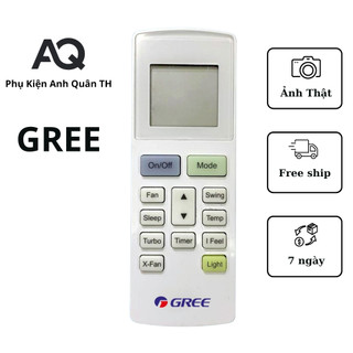 Remote máy lạnh Gree - Điều khiển điều hòa Gree hàng mới